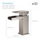 Kibi Waterfall Single Handle Bathroom Vanity Sink Faucet with Pop Up Drain C-KBF1004BN-KPW100BN - alternate 10